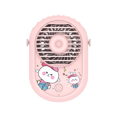 China Mini Fan Rechargeable Battery Operated Free Neck Cooling Fan Mini Fan Air Cooler Hanging Fan High Velocity Sirocco Air Portable Outdoor for sale