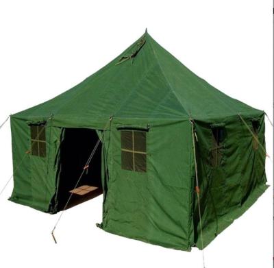 China Haoyu Wholesale Diagonal Bracing Type Custom Design Polyester Canvas Fabric Army Tent Military Large Rescue Space Rescue Tent for sale