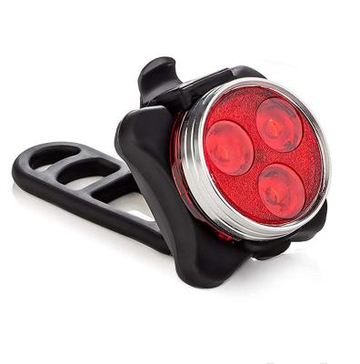 China Smart Bike Rear Seatpost Tail Lights Rear Lamp Intelligent Rechargeable Night Mount Induction Bicycle Warning Brake Light 3.5*4.5*4.5cm for sale