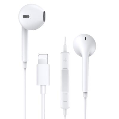 China In-ear original quality wired earbuds BT earphone lightnning connector for apple for sale