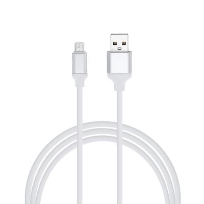 China Micro USB To V8 Wholesale Cheap Striped Line 2A Micro USB Data Cable For Android for sale