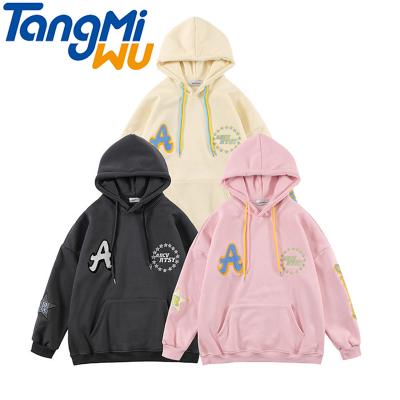 China Wholesale High Quality QUICK DRY Plush Hoodie Sweatshirt TMW Oversized Letter Embroidery Graphic Hoodies for sale