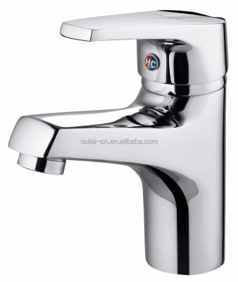 China Metered Faucets Single Handle Mixer Water UPC Chrome Finished Bathroom Basin Faucets for sale