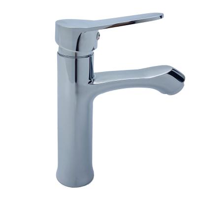 China Metered Faucets 2021 New Design Deck Mounted Single Handle Zinc Sink Faucet for sale