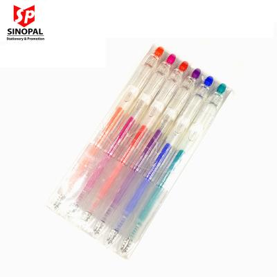 China Normal HOT Sale 8 Colors Rubbing Erasable Retractable Pen For School for sale