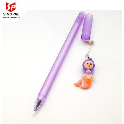 China Normal Funny Top Animation Cartoon Shape Unicorn Gel Ink Pen for sale