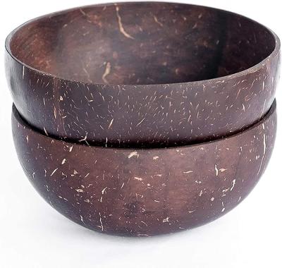 China High Quality Sustainable Coconut Bowl Set With Custom Logo Coconut Shell Bowl Natural Coconut Bowl for sale