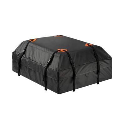 China Excellent/Premium 500*500D Waterproof PVC 500*500D Durable Traveling Carrier Bag And Waterproof Foldable 15 Cubic Feet Car Roof Cargo Carrier Bag With Anti-Slip Mat for sale