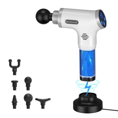 China Newest Professional Cordless Powerful Body Sport Cloth Massage Gun for sale