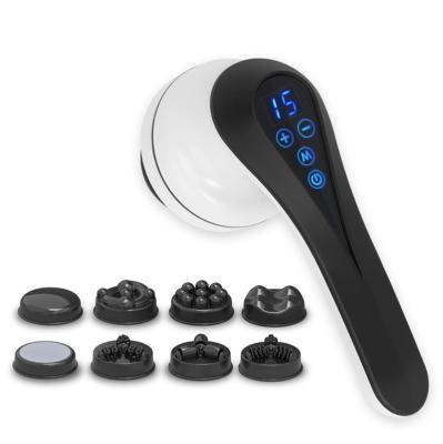 China High Quality Electronic Touch Screen Vibration Handheld Body Relax Massager for sale