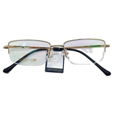 China Glasses Frames Optical Eyewear Pure Titanium Glasses Frames Men Prescription Eye Glasses For Men Glasses Square Myopia Optical Eyewear for sale