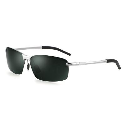 China Fashion Sunglasses Men Shape Rimless Polarized Driving Sunglasses Made in China for sale