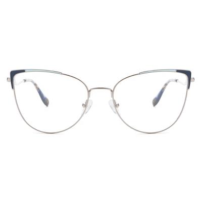 China For Optical Frame Factory Vintage Glass Eyeglasses Frames Wholesale Metal For Unisex for sale