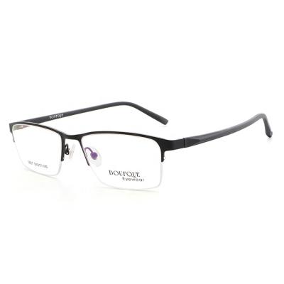 China New Men's Eyewear Alloy Eyeglasses Men's Glass Eyewear New Models Youth Optical Glasses Metal Eyewear for sale