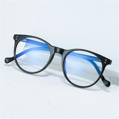 China For Optical Glass Factory Outlet Eyeglass Frame Blue Frame Blue Light Optical Glass Blocking Glasses for sale