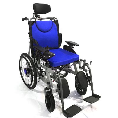 China Easy To Disassemble New Products Good Price Foldable Lightweight Motorized Wheelchair 24V Electric Wheelchair Motor for sale