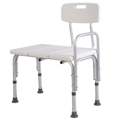 China Waterproof and non-slip aluminum bath frame chair detachable older safty care bath chair for handicapped bathing for sale