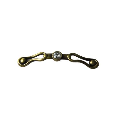 China Mediterranean Vintage Handle Pulls Cast Antique Style Krystal Cabinet Handles for sale