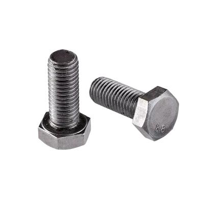 China Industry DIN933 DIN931 Bolts And Nuts M12 General / BSW 3/8x2' Export To Nigeria Fasteners for sale