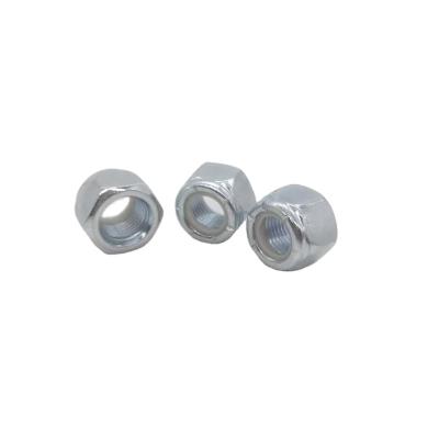 China Handan xingye Fastener Factory ANSI/ASME Nylon Hex Head Insert Lock Nut Industry General Nylock Nut with Galvanized for sale