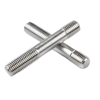 China Cheap High Tensile Carbon Steel ASTM A193 B7 Standard Size Building Construction Hard Black Thread Stud Bolt New for sale