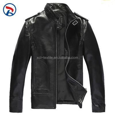 China Abrasion-Resistant 100% PU Leather Fabric For Garment Clothing Fabric for sale