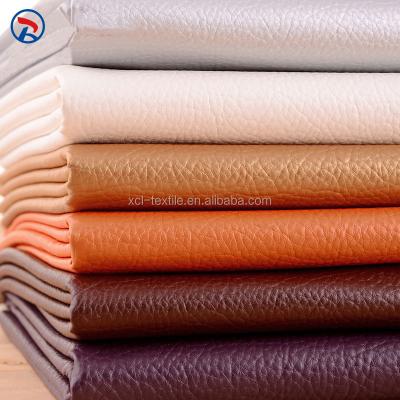 China 2016 Abrasion-Resistant New PU Leather For Sofa Fabric for sale