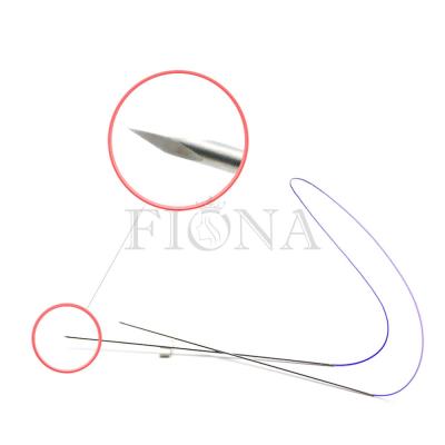 Cina 21G 460mm Fiona Double Needle Thread Lift, linea ascensore di V del filo di Pdo in vendita