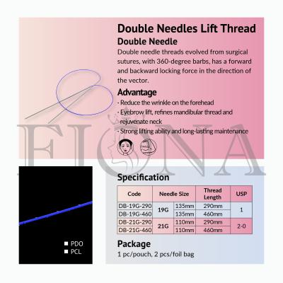 Cina Doppio sollevamento della siluetta del filo 21G 290mm dell'ago del doppio braccio in vendita