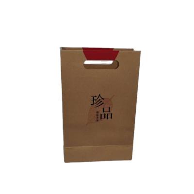 China China Custom Recyclable Custom Printed Brown Paper Bag Clothing Shopping Kraft Paper Take Out Bag Gift Paper Bag With Handle for sale