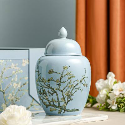 China Clothes Custom Ceramic Jar China Painting Food And Drug Packaging Customization for sale