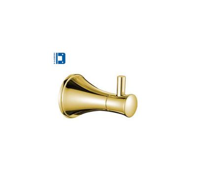 China Factory Outlet Decormate Brass Taper Towel Holder Easy To Install Durable Brass Towel Hook BA05HK1 for sale