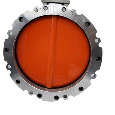 China High Quality General Stainless Steel Butterfly Valve Diameter 400MM Dust Pneumatic Butterfly Valve for sale