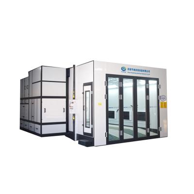 China Excellent Quality Auto Paint Side Downdraft Spray Booth 7000*5350*3400mm for sale