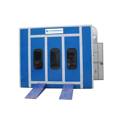 China Hot Sale Auto Paint Spray Booth Open Face Spray Booth 7000*5200*3200mm for sale