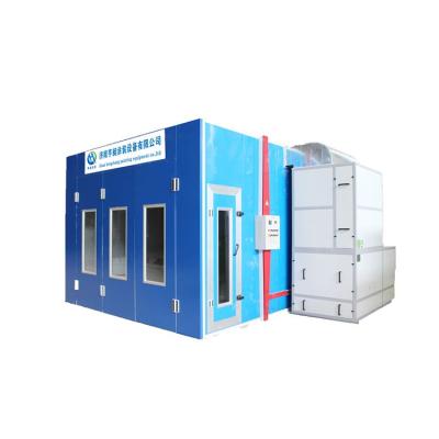 China High Grade Super Quality Automotive Semi Down Draft Spray Booth 7000*5200*3300mm for sale