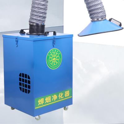 China Material of Construction Shop Environment Friendly Multi Layer Technology Silent Vacuum Turbine Welding Smoke Filtration Dedusting Device for sale