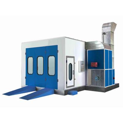 China Cheap And Cost Effective Diesel Heater Jet Booth Car Spray Booth Car Printroom 7000*5350*3400 for sale