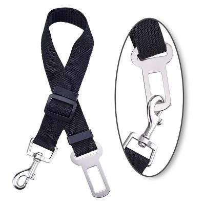 China Long Durability Adjustable Heavy Duty Durable Pet Car Seat Belt for sale