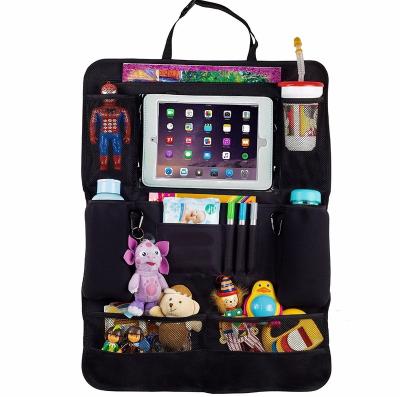 China Polyester car back seat organizer for kids for sale