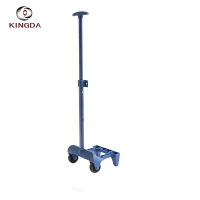 China Wholesale School Backpack KINGDA 2 Wheel Trolley Plastic Telescopic Handle For Luggage for sale