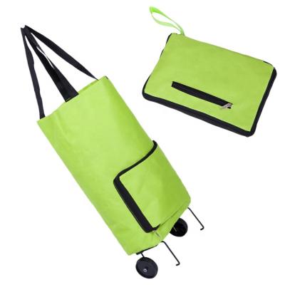 China KINGDA Folding Folding Shopping Trolley Bag Food Trolley Shopping Trolley Trolley for sale