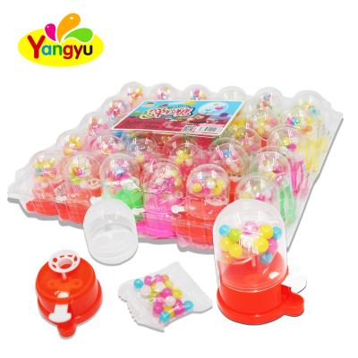 China Cartoon Toys Kids Pulling Basketball Toy With Colorful Candy for sale