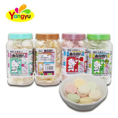 China Natural Natural Fruits Milk Tablet Candy Pressed Candy for sale