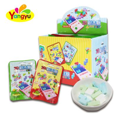 China Normal Normal Three D Building Blocks Form Tablet Candy for sale