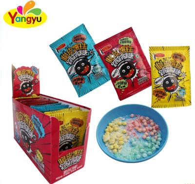 China Natural Mix Flavor Natural Popping Candy Hard Crispy Popping Candy With Bag Packing Delicious Magic Pop Candy for sale