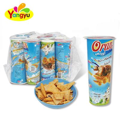 China Arabic market dry dry snack puffed food potato chips for sale