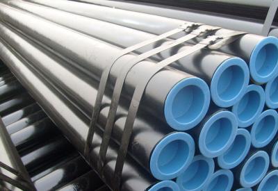 China Heat Exchanger Carbon Steel Seamless Tube With Varnish / Black Painted Surface for sale