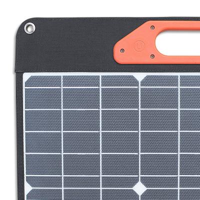 China Monocrystalline Silicon Wholesale Price Customized 500D Nylon Easy To Carry Mono Solar Cells 100W 150W Folding Solar Panel With Junction Box for sale