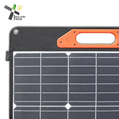 China Foldable Solar Panel 100W Solar Panel China 100W Camping Waterproof Home 100 Watt Foldable Solar Panel for sale